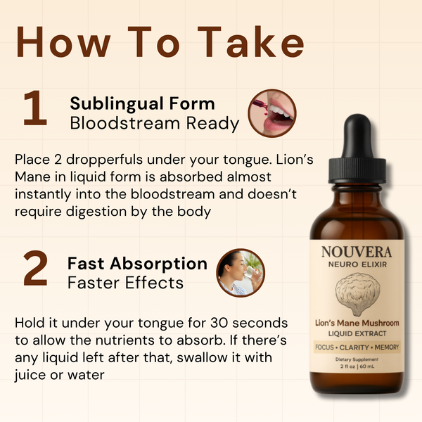 Nouvera™ Lion's Mane Neuro Elixir